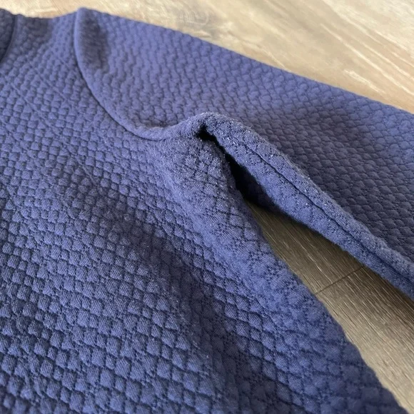 Boden Sixties Jacquard Dress in Navy Blue US 4 Anthro $118 - Picture 7 of 16